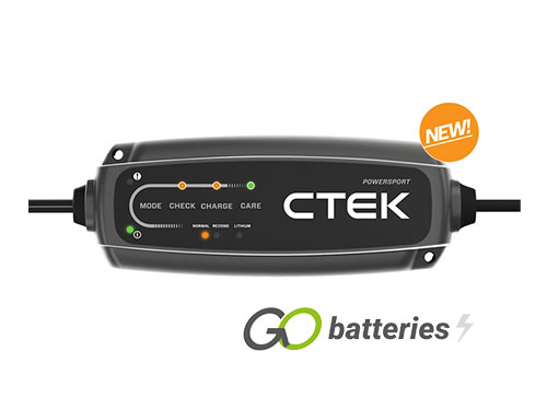 CTEK CT5 Powersport Battery Charger and Maintainer | 2.3 Amp 12 Volt