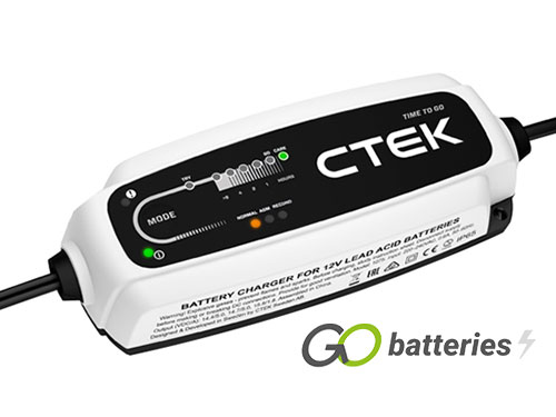 CTEK CT5 Time to Go Battery Charger and Maintainer / Tender – Maverick  Man Carbon