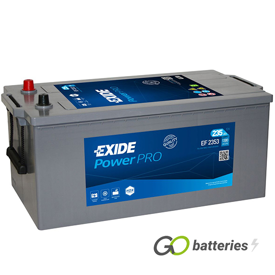 EF2353 EXIDE PowerPRO Heavy Duty Battery 12V 235Ah (625) (625SX) -  GoBatteries