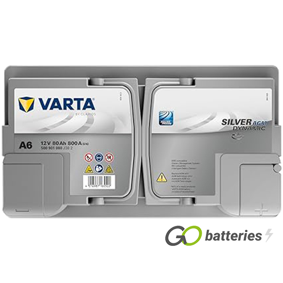 Varta Professional Dual Purpose AGM 12V 80Ah 800A 580 901 080 in