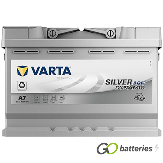 VARTA CAR BATTERY Silver Dynamic AGM 570 901 076 - 70Ah 760A