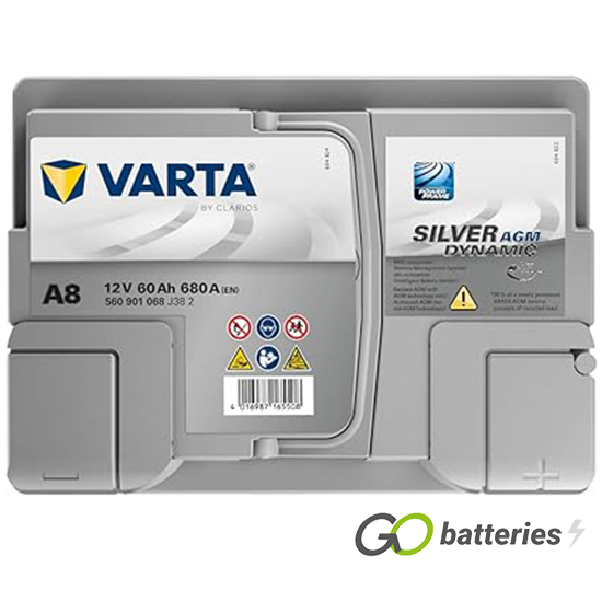 Battery Varta D52 60Ah Varta Start Stop
